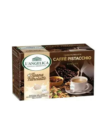 Tisana vitalité café pistachio l'Angelica 15 filtres