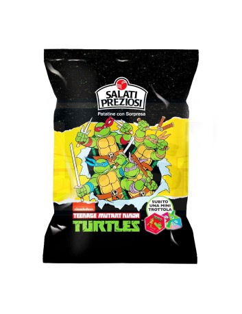 Papas fritas Ninja Turtle Salati Preziosi 24 bustine x 25 g