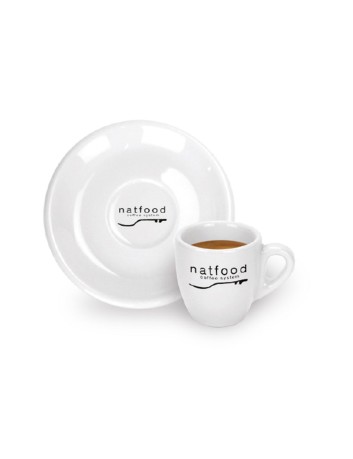 Natfood Coffee System coffee cup and saucer set 6 pieces