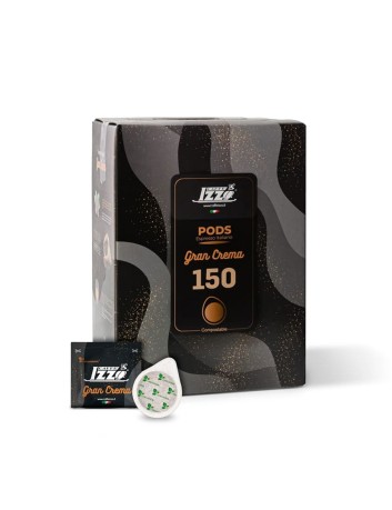 150 Izzo Gran crema coffee blend pods