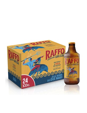 Birra Raffo grezza cassa 24 x 33 cl