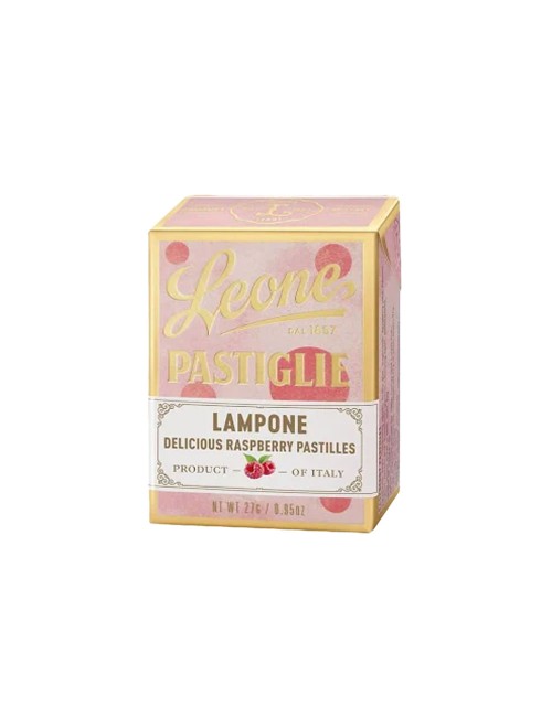 Leone raspberry-flavored pastilles 18 x 27 g