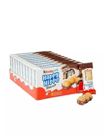Happy Hippo cacao kinder 10 scatole da 5 x 20,7 g