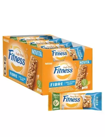 Barrette Fitness fibre e miele 24 pezzi da 20 g Nestlè