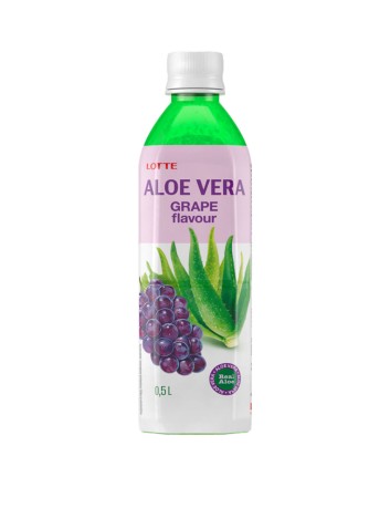 Aloe vera grape flavor 20 x 50 cl Lotte