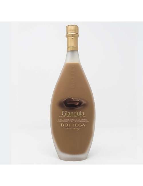 Licor de Crema Gianduia Bottega 17% 50 Cl.