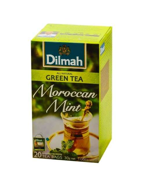 Menta thé marocain Dilmah 20 sacs