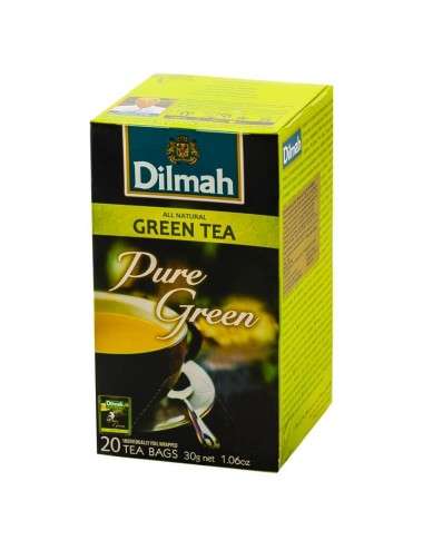 Dilmah Pure Green Tea 20 sachets