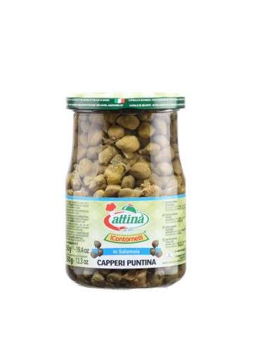 Pickled Capers I contornelli Attinà e Forti 550 gr