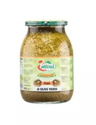 Green Olive Pate I contornelli Attinà e Forti 960 gr