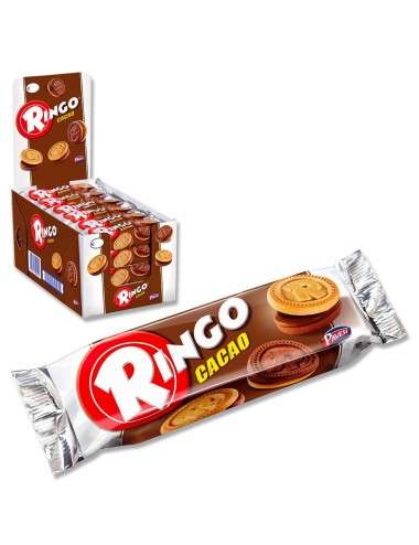 Ringo Pavesi-Kekse mit Kakao 24 Blister mit 6 Keksen