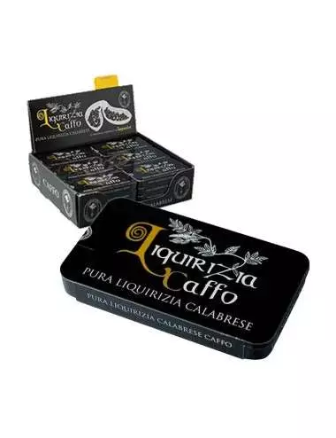 Liquirizia Caffo présentoir de 24 boîtes de 10 grammes