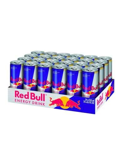 RED BULL Packung mit 24 Dosen à 25cl