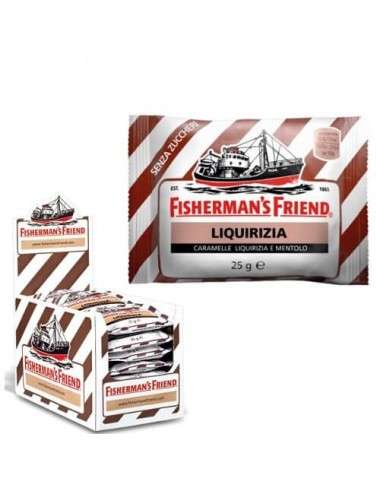 Fisherman's Friend Liquirizia senza zucchero 24 pezzi