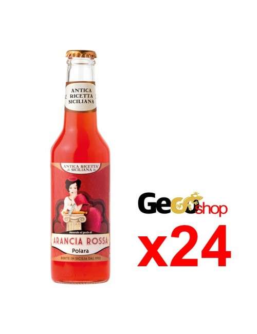 Aranciata Rossa Polara Confezione da 24 bottiglie da 27,5 cl
