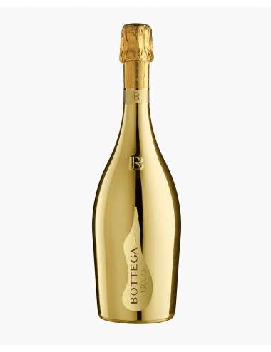 Gold Prosecco DOC sparkling wine BRUT BOTTEGA 11% 75 Cl.
