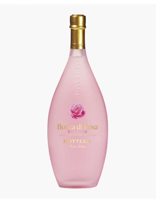 Bocca di Rosa Licor de Rosas Bottega 30% 50 Cl.