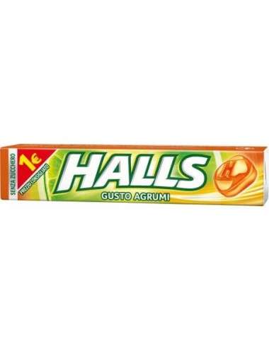 Halls Citrus flavor sugar-free 20 pieces sticks