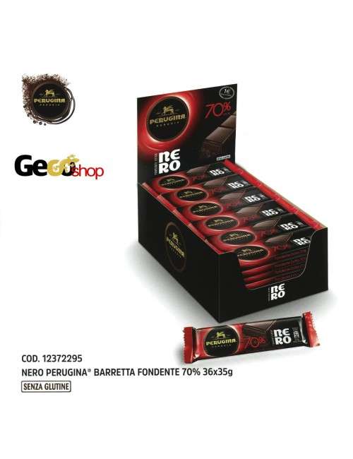 Nero Perugina Dark Chocolate Bar 70% 36x35g