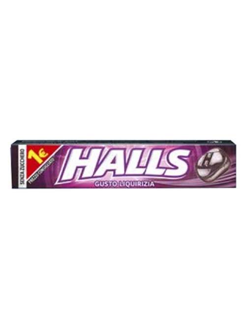 HALL'S licorice flavor 20 pieces sticks