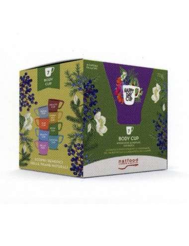 Body Cup Natural Herbal Tea Box 18 capsules K-Cup