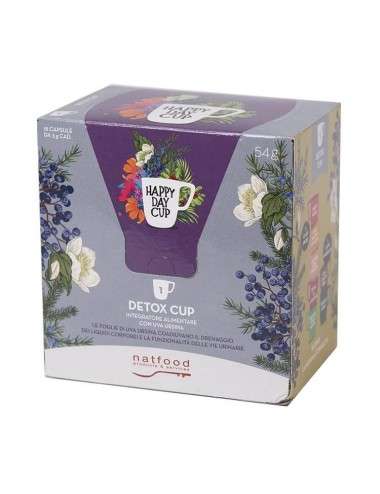 Detox Cup Natural Herbal Tea Box 18 capsules K-Cup