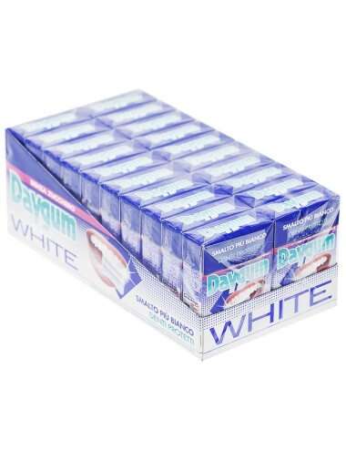 Daygum White Pack of 20 cases