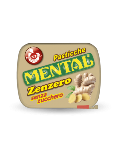 MENTAL Zenzero Senza Zucchero PZ.24