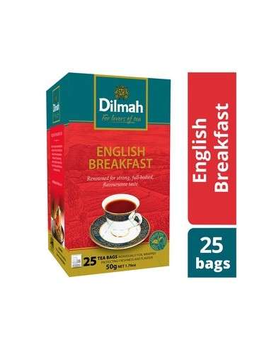 Dilmah Tea English Breakfast 25 sachets