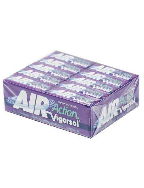 Vigorsol Air Action Glace Cassis sans sucre 40 bâton