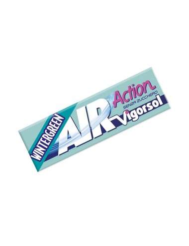 Vigorsol Air Action Wintergreen Senza Zucchero Confezione da 40 stick