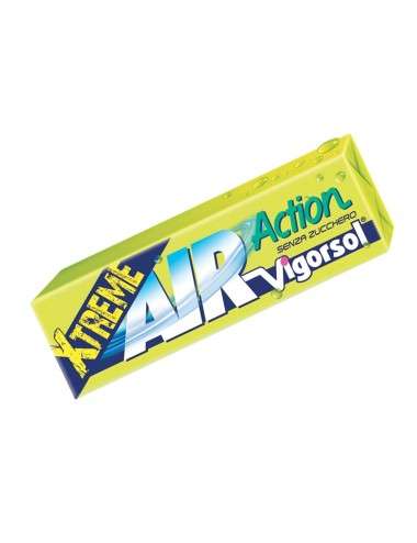Vigorsol Air Action Xtreme Icy Lemon Senza Zucchero Confezione da 40 Stick