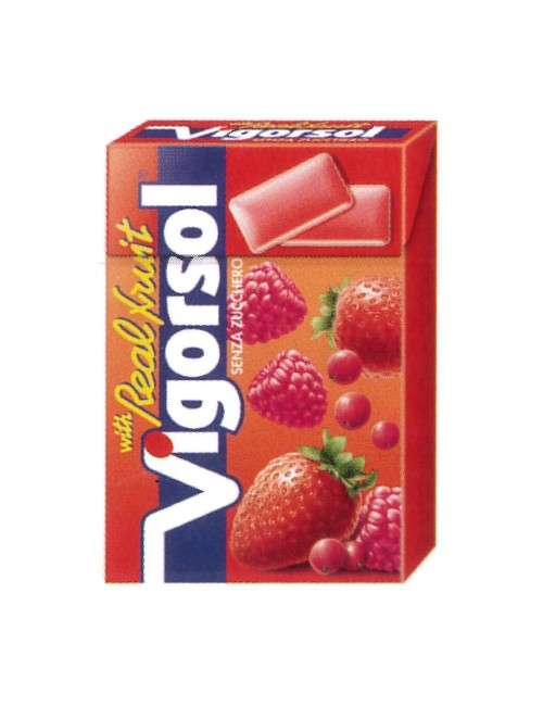 Vigorsol Real Fruit Sugar Free Pack de 20 cajas