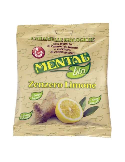 Mental Bio Ingwer und Zitrone 1kg Beutel