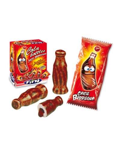 Cola Bouteilles chewing gum Finition 200 pièces