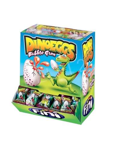 Dinoeggs Bubble Gum Fini 200 pezzi
