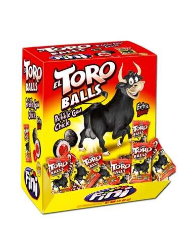 El Toro Balls Bubble Gom Fini 200 pieces