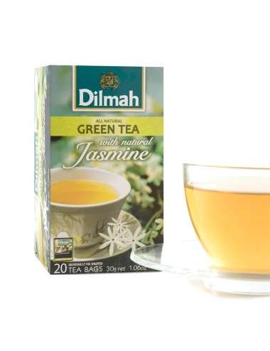 Tè verde al Gelsomino Dilmah 20 bustine