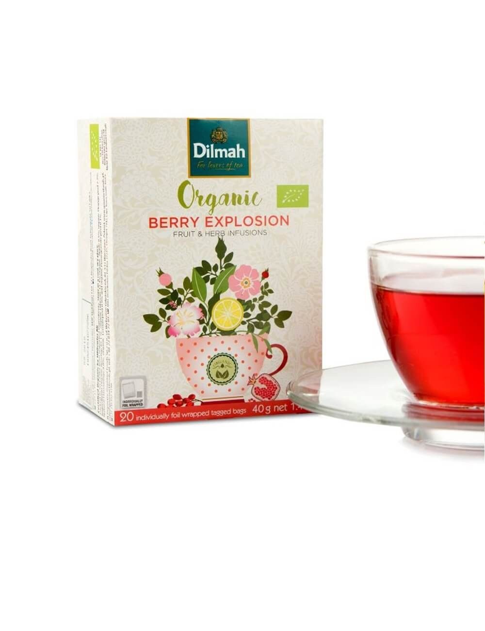 Dilmah Organic Berry Explosion Infusion 20 sachets