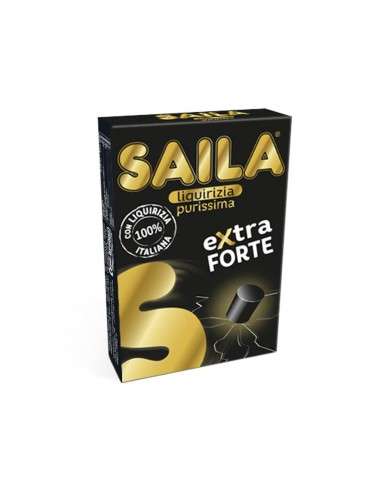 SAILA Réglisse Pure Extra Forte 16 pièces