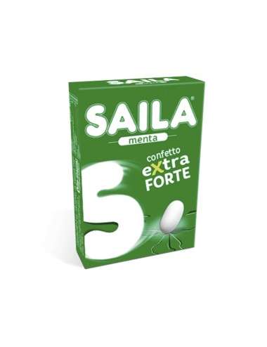 Saila Mint Extra Strong Confetto Extra Strong Pack of 16 cartons of 45 g