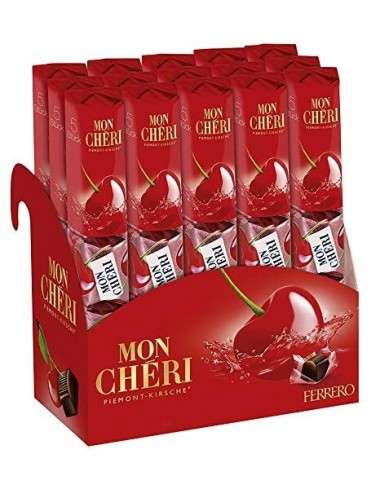 Mon Chéri Box of 15 cases of 5 Ferrero chocolates