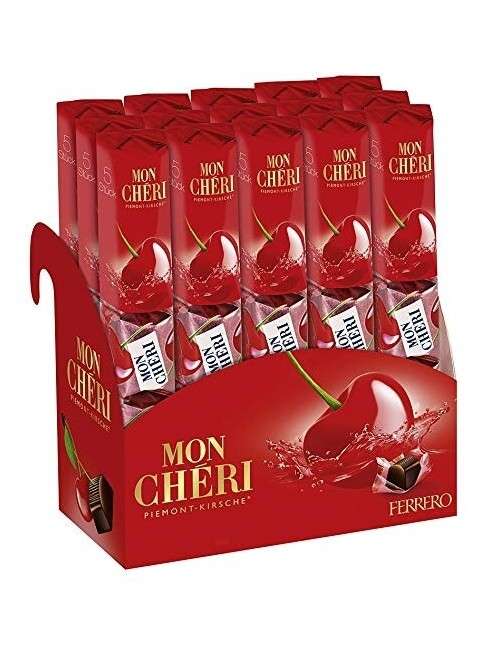 Mon Chéri Pack de 15 boîtes de 5 chocolats Ferrero