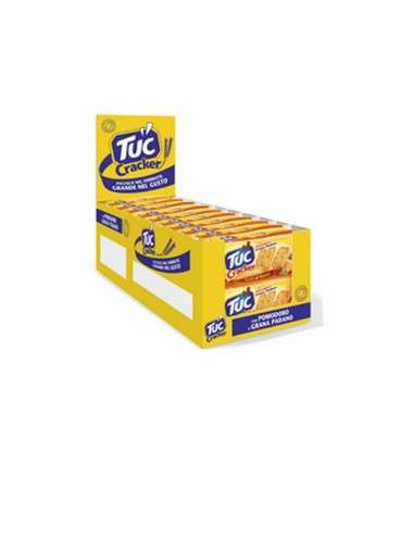 TUC Tomato and Grana Padano Crackers Package of 20 pieces of 31g