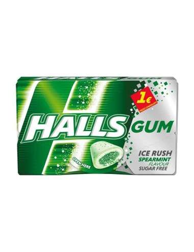 Halls Gum Spearmint 16 pezzi da 18g