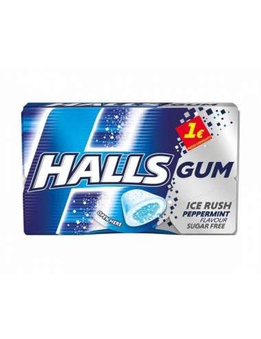 Halls Gum Peppermint 16 pezzi da 18g