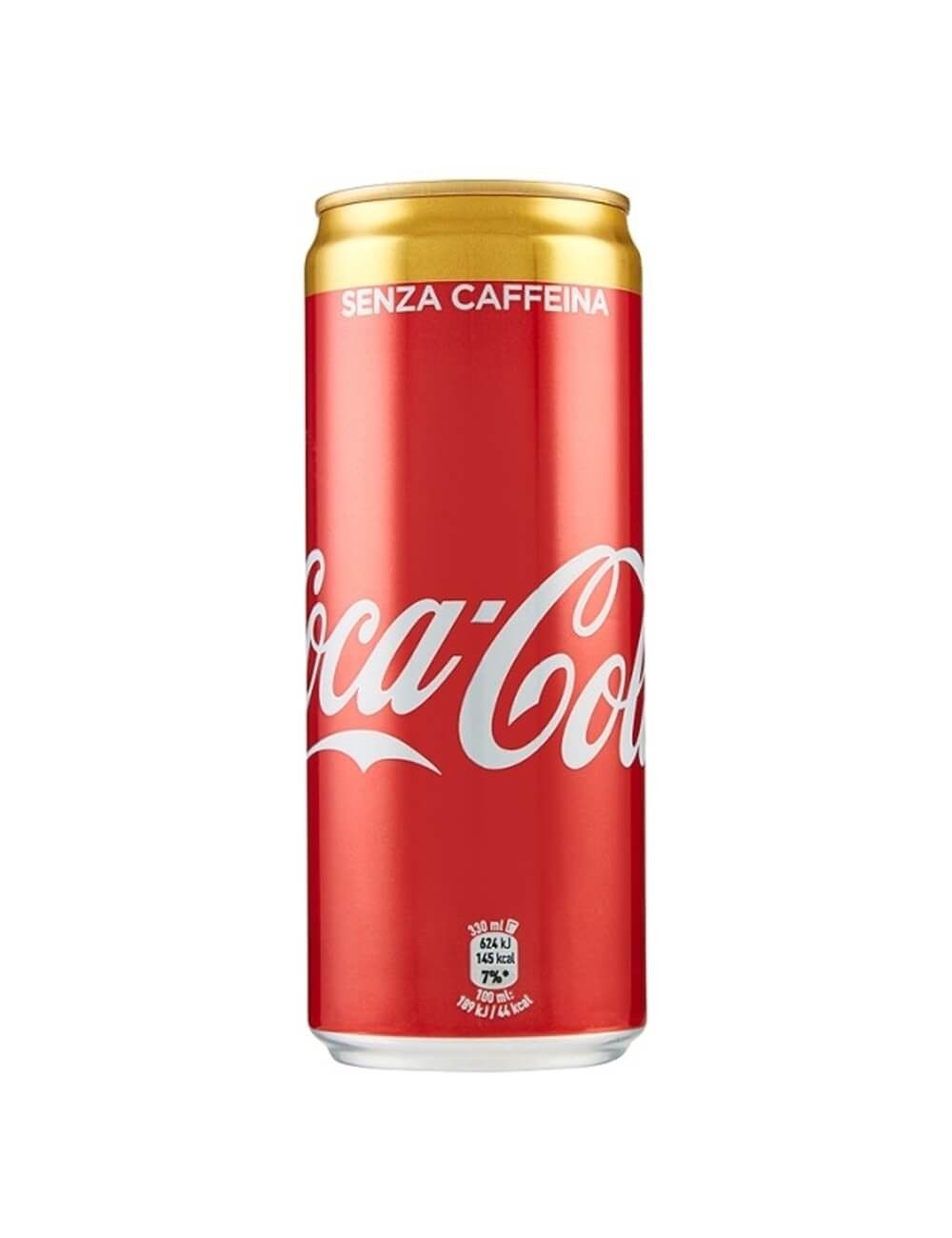 Packung 24 Dosen Coca Cola 33 cl auf