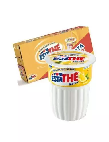 Estathè Limone Packung mit 72 Gläsern T3 x 24