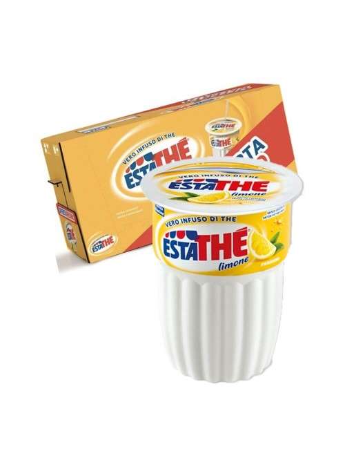 Estathè Limone Packung mit 72 Gläsern T3 x 24