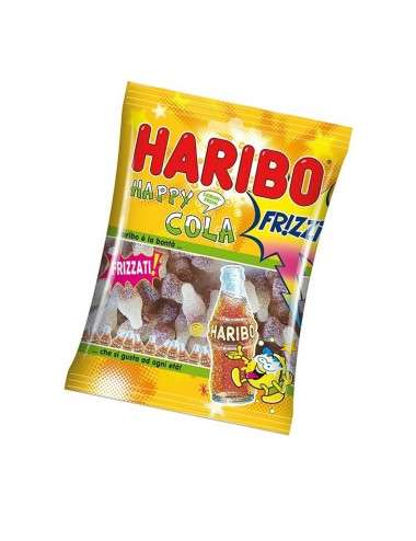Haribo Happy Cola Frizzy 30 pouches of 100g